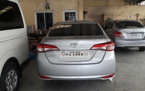 Silver Toyota Vios 2019 Automatic Gasoline for sale  -2