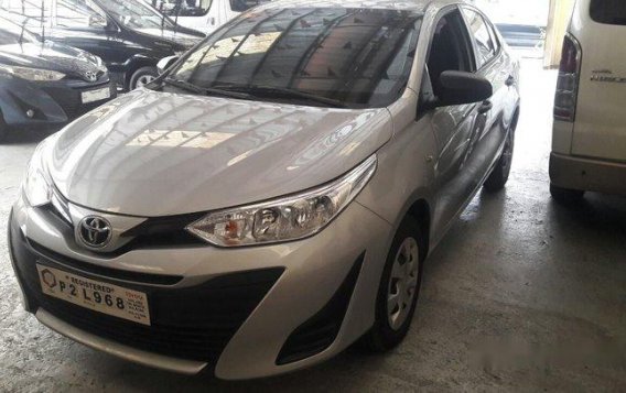 Silver Toyota Vios 2019 Automatic Gasoline for sale  -1