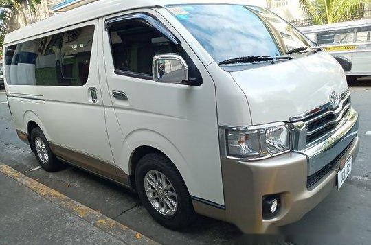 White Toyota Hiace 2015 at 71721 km for sale 