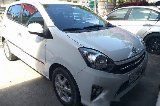 White Toyota Wigo 2015 Automatic Gasoline for sale -5