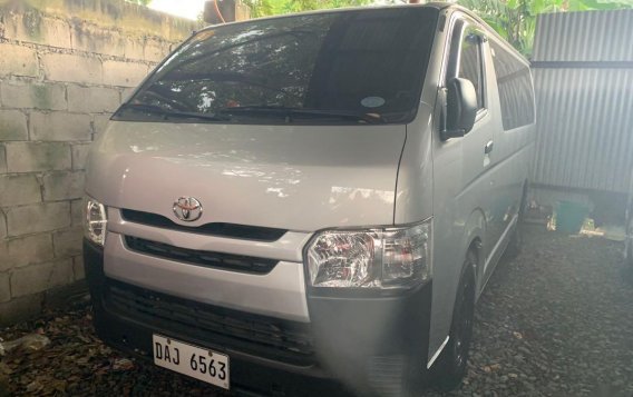 Selling Silver Toyota Hiace 2019 in Quezon City