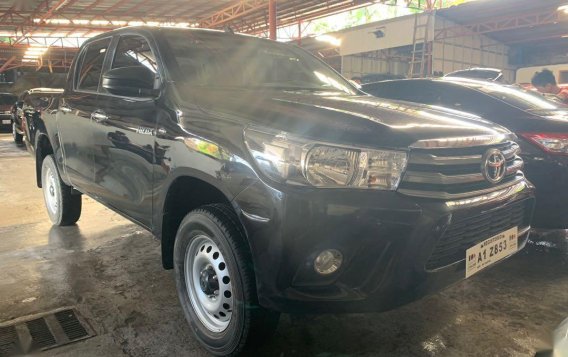 Black Toyota Hilux 2018 for sale in Quezon City