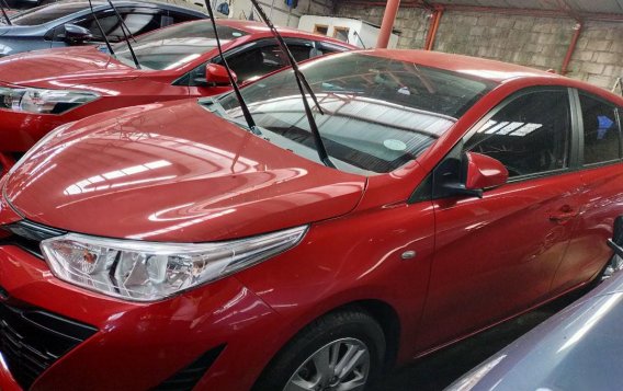 Selling Red Toyota Yaris 2018 in Quezon City