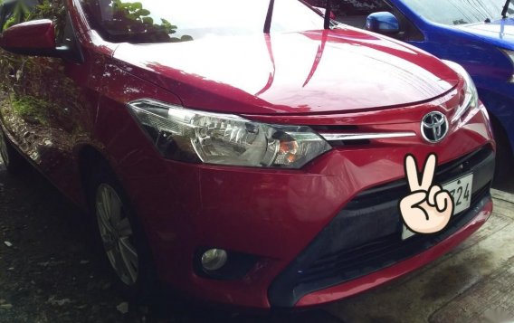 Red Toyota Vios 2018 for sale in Quezon City