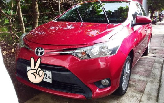 Red Toyota Vios 2018 for sale in Quezon City-1