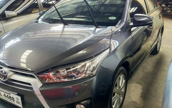 Selling Gray Toyota Yaris 2016 in Quezon City