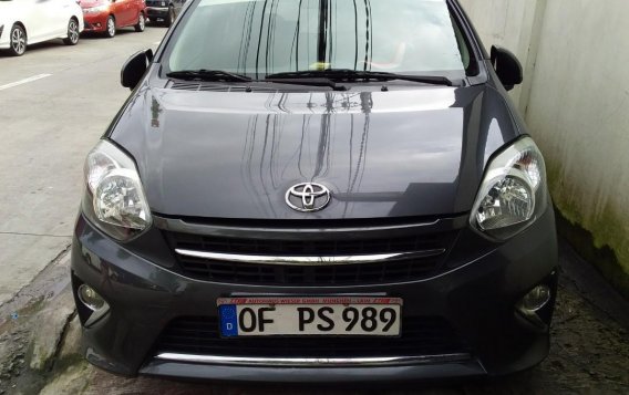 Selling Gray Toyota Wigo 2016 in Quezon City