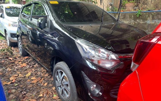 Black Toyota Wigo 2019 for sale in Quezon City