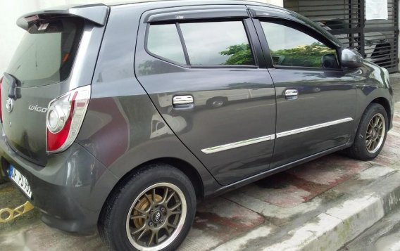 Selling Gray Toyota Wigo 2016 in Quezon City-1