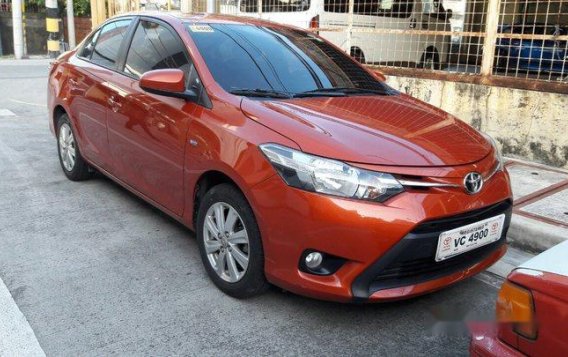 Sell Orange 2016 Toyota Vios at 28000 km -1