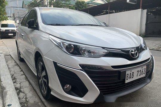 White Toyota Vios 2019 at 3300 km for sale