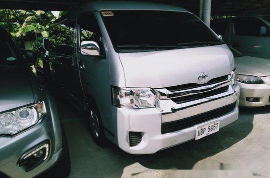 Silver Toyota Hiace 2016 Automatic Diesel for sale