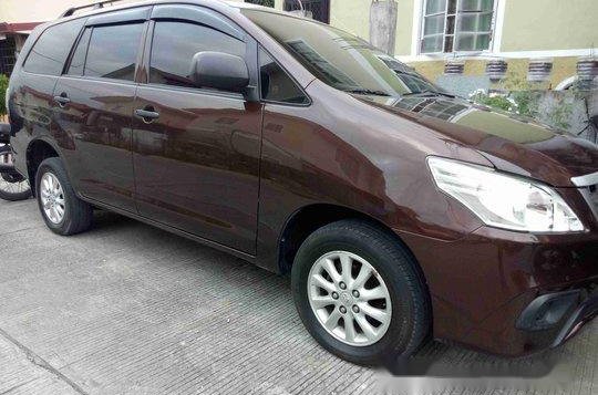 Brown Toyota Innova 2015 Manual Diesel for sale-1