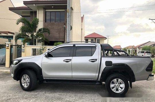 Silver Toyota Hilux 2016 at 53000 km for sale -1