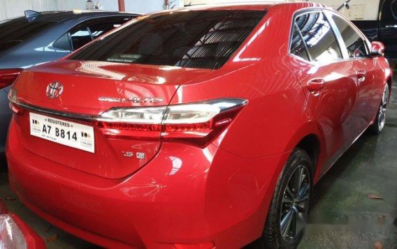 Selling Red Toyota Corolla Altis 2018 Manual Gasoline -4