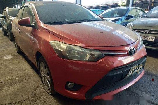 Orange Toyota Vios 2017 for sale in Quezon City