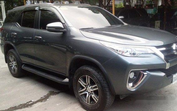 Sell Grey 2018 Toyota Fortuner at 24000 km 