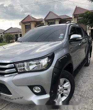 Silver Toyota Hilux 2016 at 53000 km for sale -3