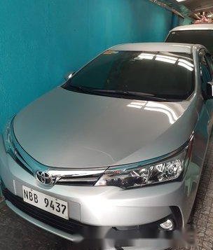 Selling Silver Toyota Corolla Altis 2018 Automatic Gasoline 