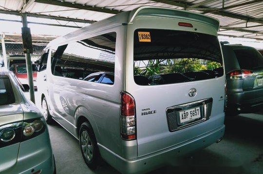 Silver Toyota Hiace 2016 Automatic Diesel for sale-4