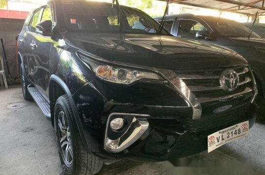 Sell Black 2017 Toyota Fortuner in Quezon City 