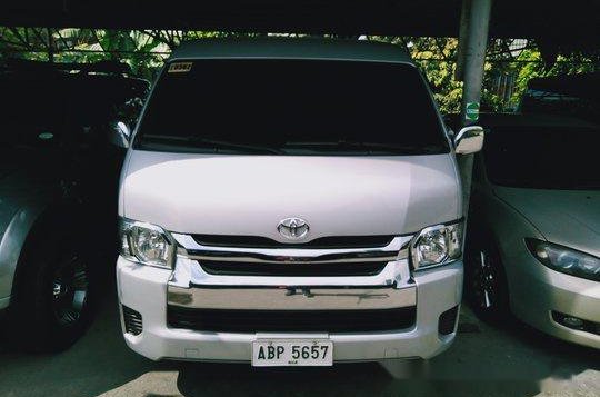 Silver Toyota Hiace 2016 Automatic Diesel for sale-1