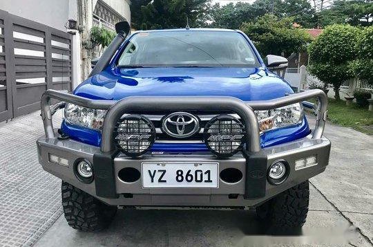 Sell Blue 2016 Toyota Hilux Automatic Diesel at 12000 km -6