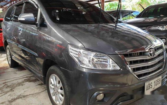 Grey Toyota Innova 2015 for sale in Quezon City