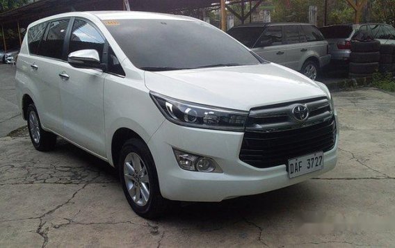 Sell White 2017 Toyota Innova Automatic Diesel at 24000 km 