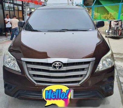 Brown Toyota Innova 2015 Manual Diesel for sale