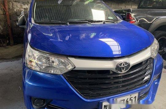 Blue Toyota Avanza 2017 for sale in Quezon City