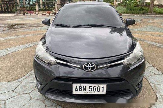 Grey Toyota Vios 2015 for sale in Cebu-1