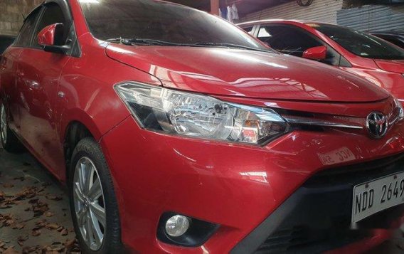 Red Toyota Vios 2016 Automatic Gasoline for sale 