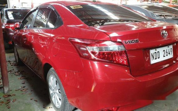 Red Toyota Vios 2016 Automatic Gasoline for sale -2