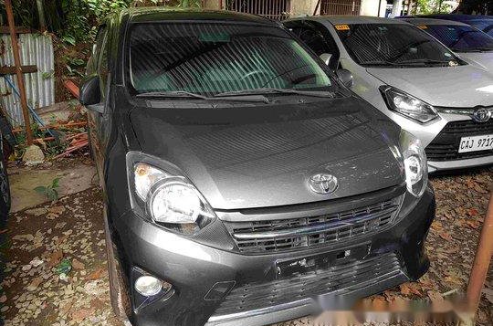 Selling Grey Toyota Wigo 2016 in Quezon City 