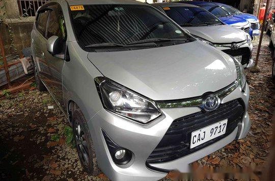 Sell Silver 2018 Toyota Wigo at 24759 km 
