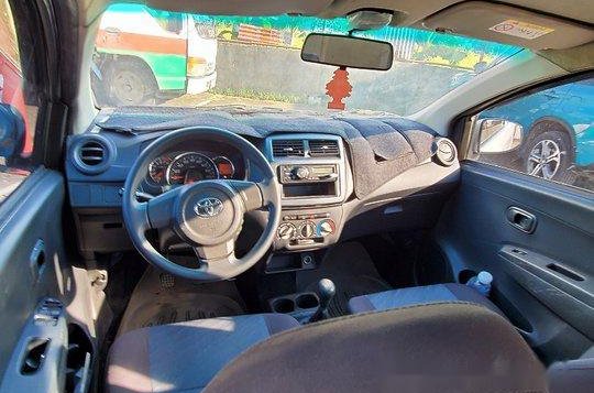 Silver Toyota Wigo 2017 Hatchback for sale  -2