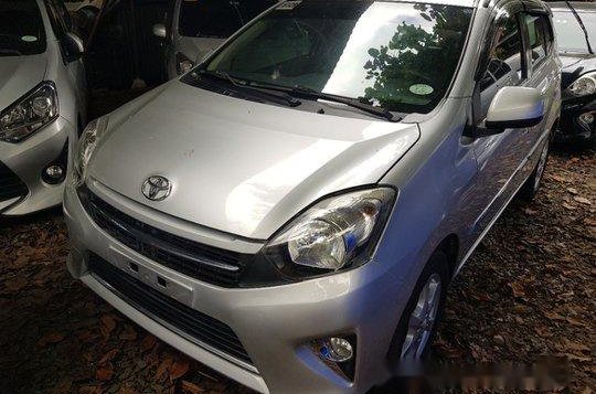Silver Toyota Wigo 2016 at 9469 km for sale -1