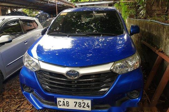 Blue Toyota Avanza 2018 for sale in Quezon City-1