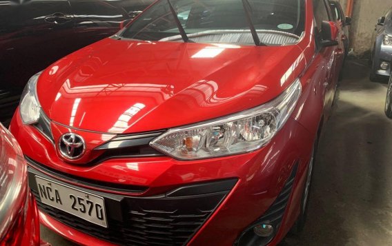 Sell Red 2018 Toyota Yaris in Quezon City-3