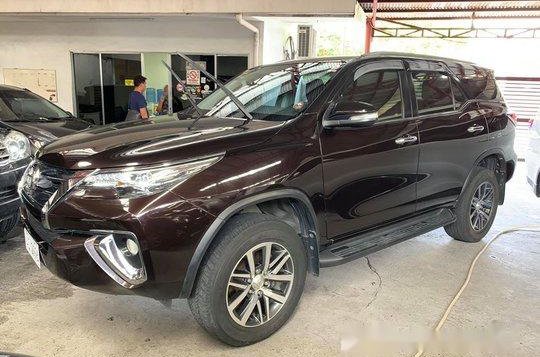 Brown Toyota Fortuner 2017 Automatic Diesel for sale 