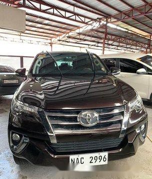 Brown Toyota Fortuner 2017 Automatic Diesel for sale -1