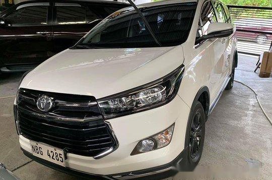 White Toyota Innova 2019 at 3500 km for sale-1