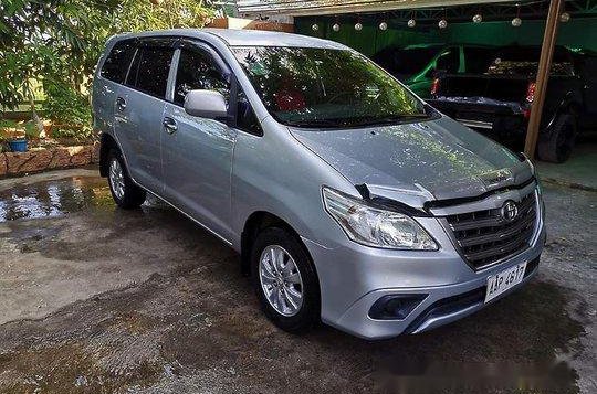 Silver Toyota Innova 2014 at 120000 km for sale 