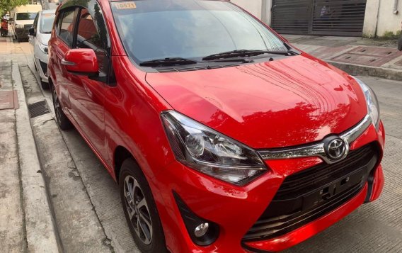 Selling Red Toyota Wigo 2019 in Quezon City -1