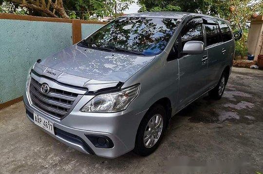 Silver Toyota Innova 2014 at 120000 km for sale -4