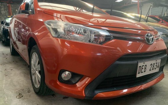 Selling Orange Toyota Vios 2016 in Quezon City 