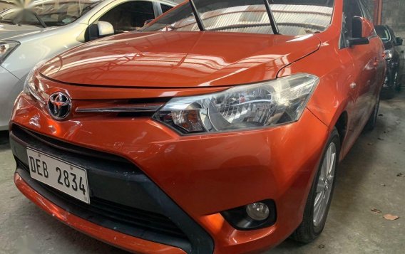 Selling Orange Toyota Vios 2016 in Quezon City -1
