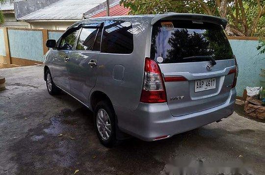 Silver Toyota Innova 2014 at 120000 km for sale -5