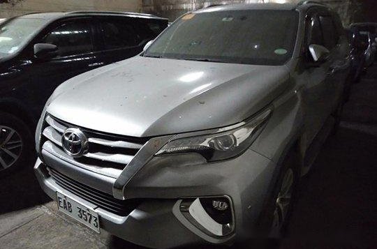 Silver Toyota Fortuner 2018 for sale in Quezon City